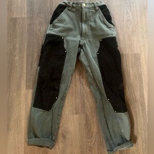 Wondery Renee 2.0 Painter’s Pant in Forest Colorway